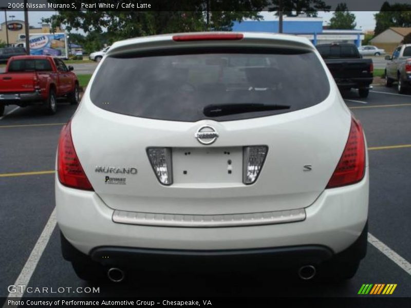 Pearl White / Cafe Latte 2006 Nissan Murano S