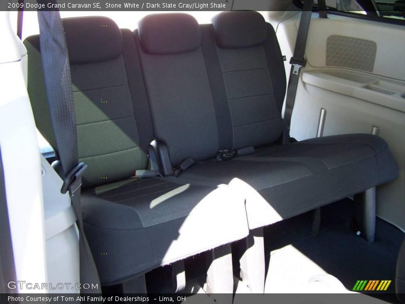 Stone White / Dark Slate Gray/Light Shale 2009 Dodge Grand Caravan SE