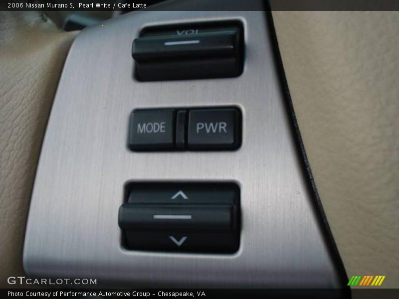 Pearl White / Cafe Latte 2006 Nissan Murano S