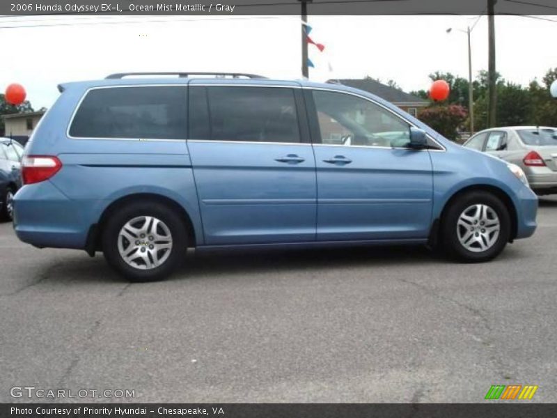 Ocean Mist Metallic / Gray 2006 Honda Odyssey EX-L