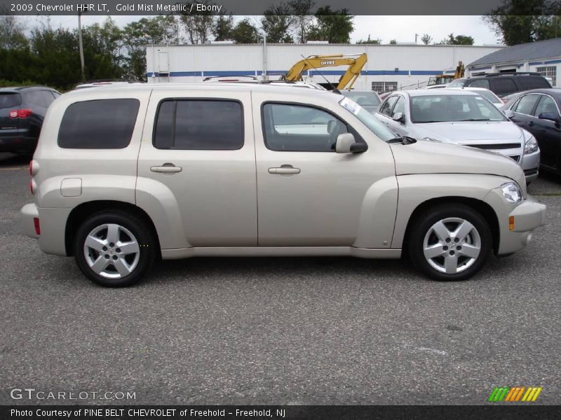 Gold Mist Metallic / Ebony 2009 Chevrolet HHR LT