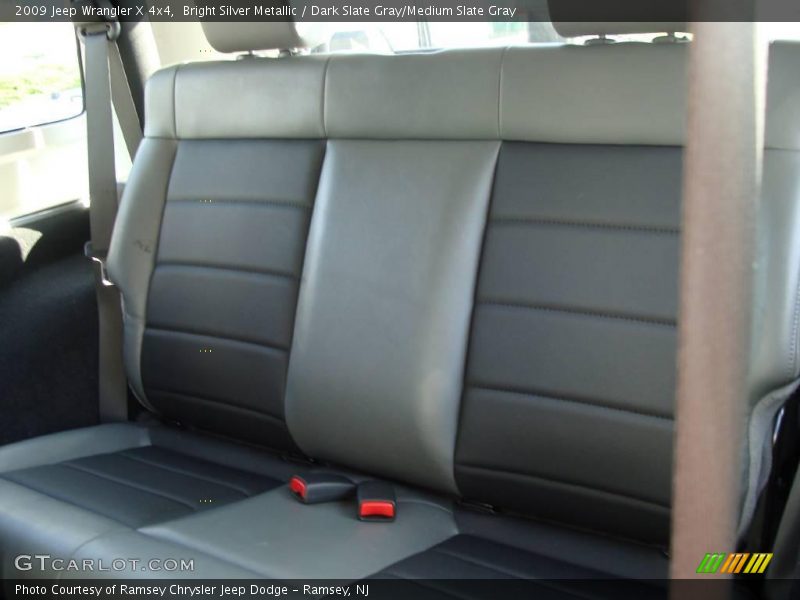 Bright Silver Metallic / Dark Slate Gray/Medium Slate Gray 2009 Jeep Wrangler X 4x4