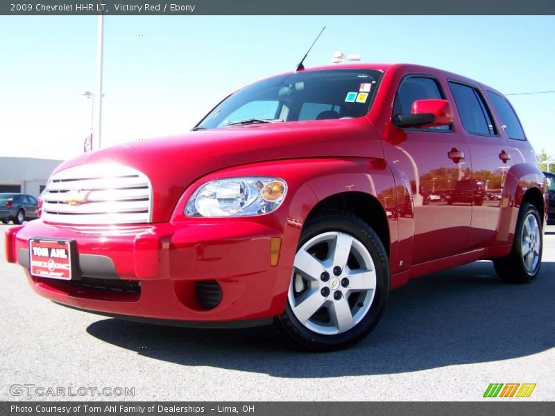 Victory Red / Ebony 2009 Chevrolet HHR LT