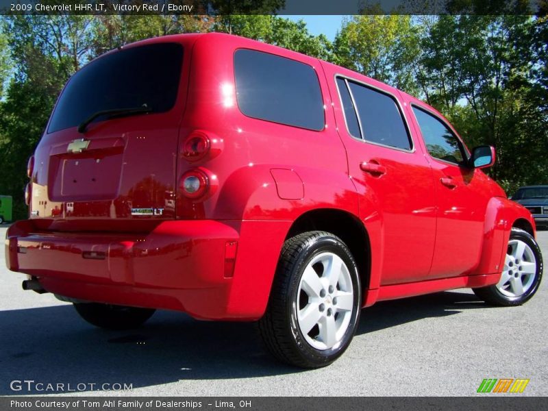 Victory Red / Ebony 2009 Chevrolet HHR LT
