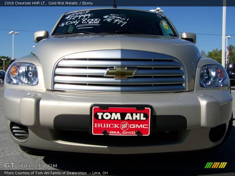 Gold Mist Metallic / Ebony 2009 Chevrolet HHR LT