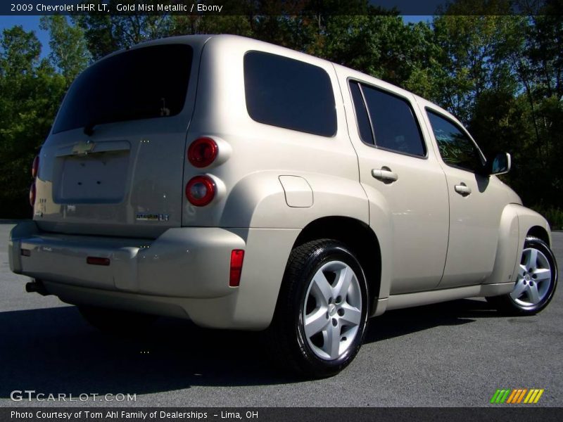 Gold Mist Metallic / Ebony 2009 Chevrolet HHR LT