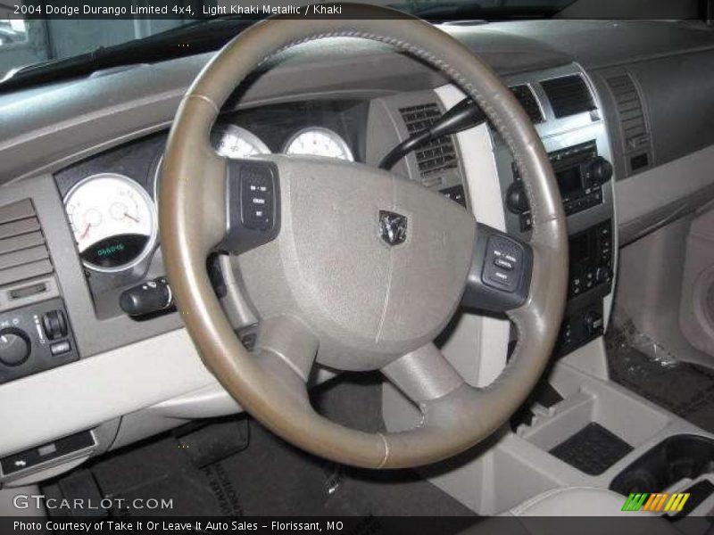 Light Khaki Metallic / Khaki 2004 Dodge Durango Limited 4x4