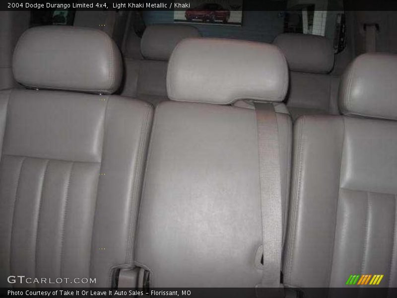 Light Khaki Metallic / Khaki 2004 Dodge Durango Limited 4x4