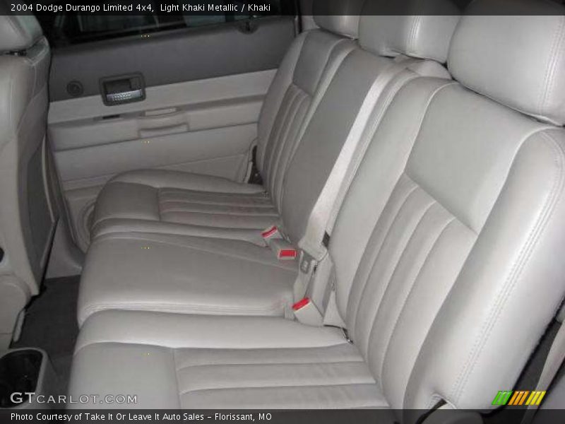 Light Khaki Metallic / Khaki 2004 Dodge Durango Limited 4x4
