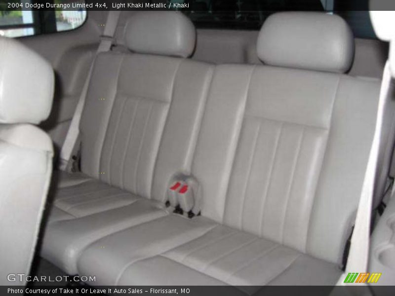 Light Khaki Metallic / Khaki 2004 Dodge Durango Limited 4x4