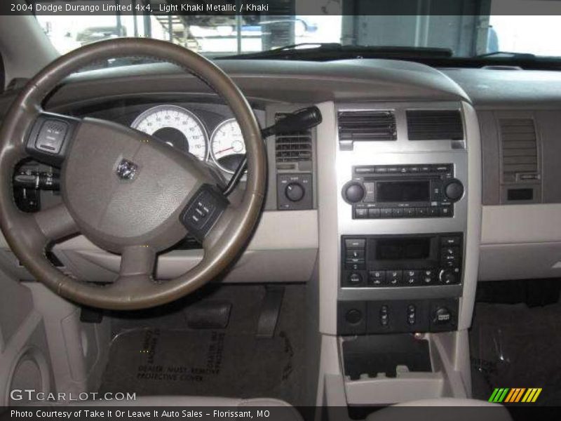 Light Khaki Metallic / Khaki 2004 Dodge Durango Limited 4x4