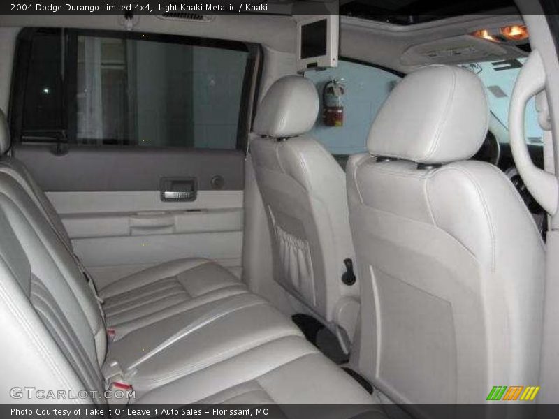Light Khaki Metallic / Khaki 2004 Dodge Durango Limited 4x4