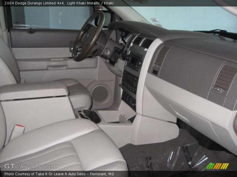 Light Khaki Metallic / Khaki 2004 Dodge Durango Limited 4x4