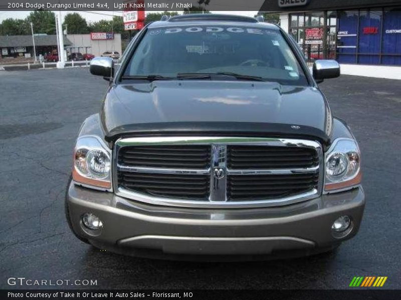 Light Khaki Metallic / Khaki 2004 Dodge Durango Limited 4x4