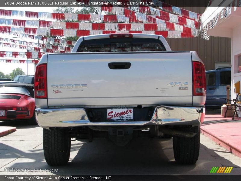 Bright Silver Metallic / Dark Slate Gray 2004 Dodge Ram 1500 SLT Regular Cab 4x4