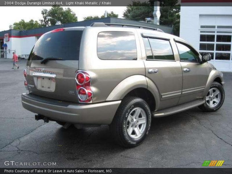 Light Khaki Metallic / Khaki 2004 Dodge Durango Limited 4x4