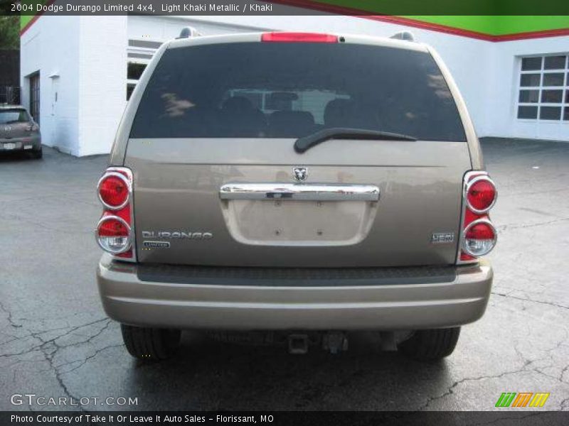 Light Khaki Metallic / Khaki 2004 Dodge Durango Limited 4x4