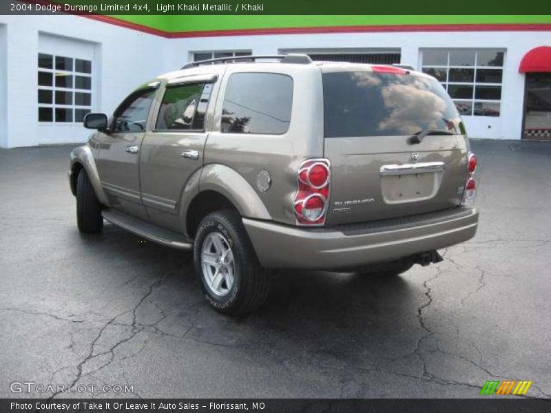 Light Khaki Metallic / Khaki 2004 Dodge Durango Limited 4x4