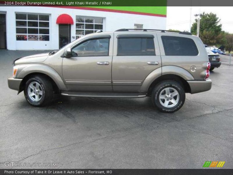 Light Khaki Metallic / Khaki 2004 Dodge Durango Limited 4x4