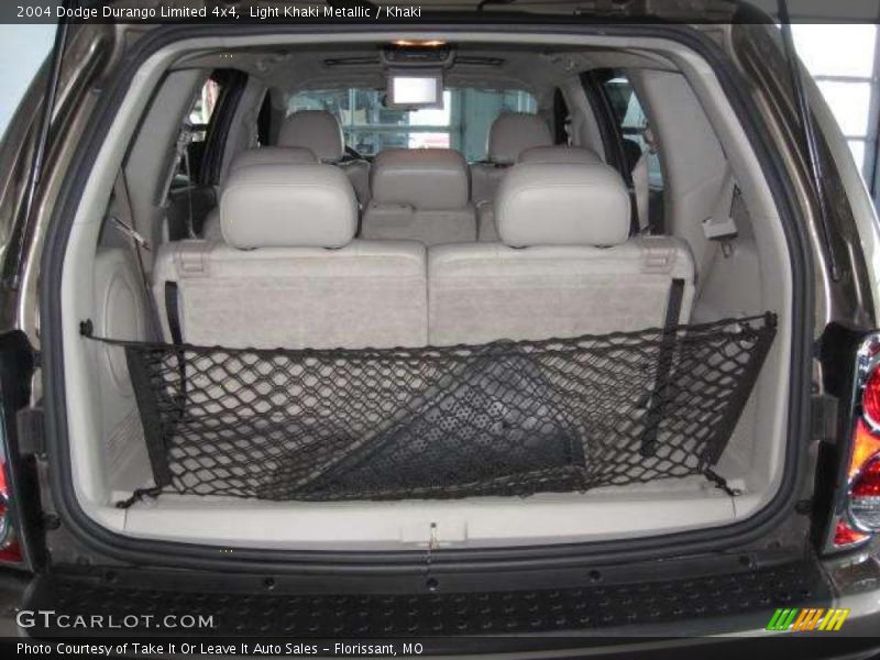 Light Khaki Metallic / Khaki 2004 Dodge Durango Limited 4x4