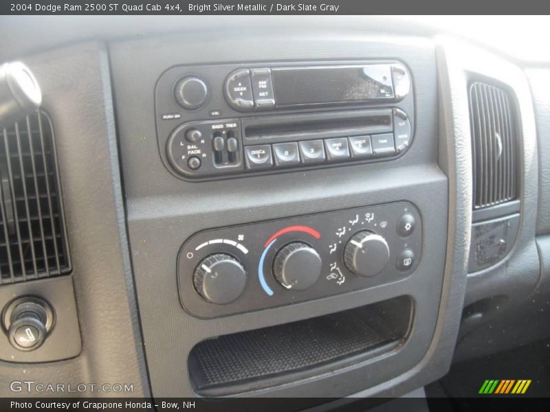 Bright Silver Metallic / Dark Slate Gray 2004 Dodge Ram 2500 ST Quad Cab 4x4