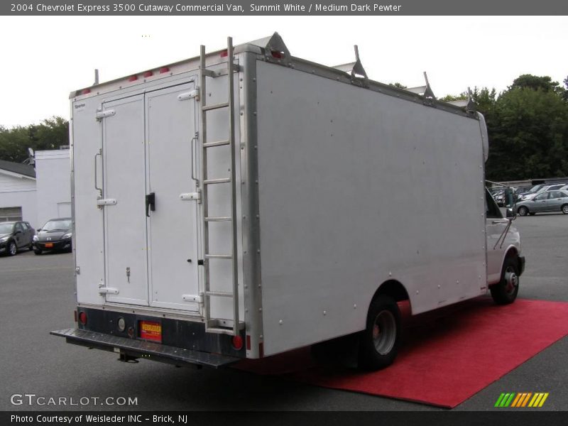 Summit White / Medium Dark Pewter 2004 Chevrolet Express 3500 Cutaway Commercial Van