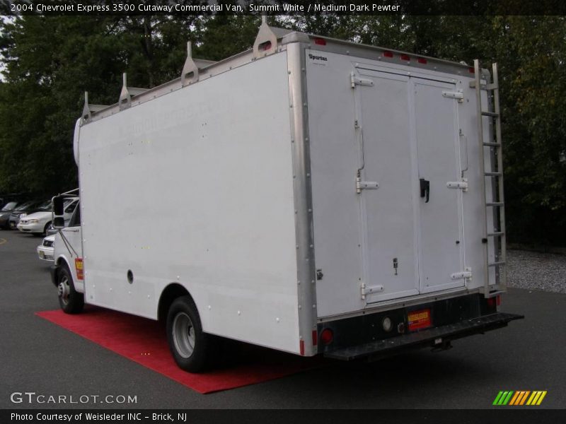 Summit White / Medium Dark Pewter 2004 Chevrolet Express 3500 Cutaway Commercial Van