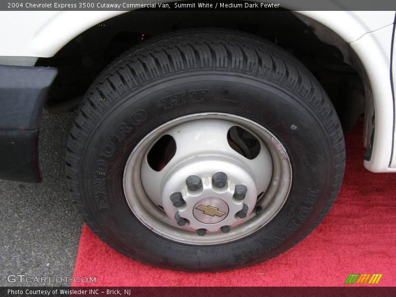 Summit White / Medium Dark Pewter 2004 Chevrolet Express 3500 Cutaway Commercial Van