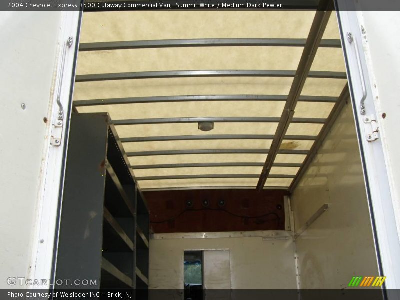 Summit White / Medium Dark Pewter 2004 Chevrolet Express 3500 Cutaway Commercial Van