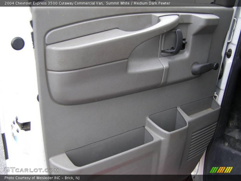 Summit White / Medium Dark Pewter 2004 Chevrolet Express 3500 Cutaway Commercial Van