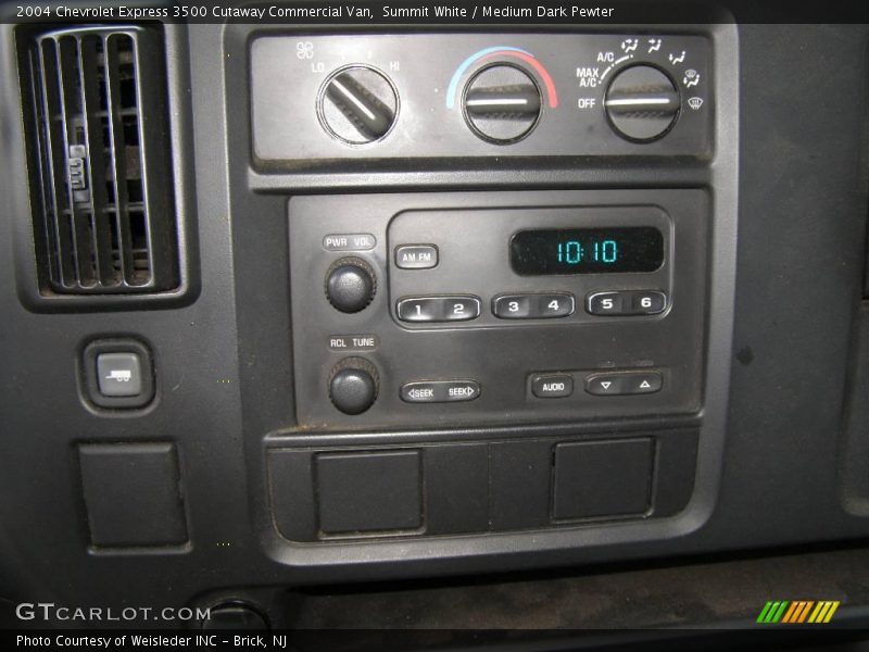 Summit White / Medium Dark Pewter 2004 Chevrolet Express 3500 Cutaway Commercial Van