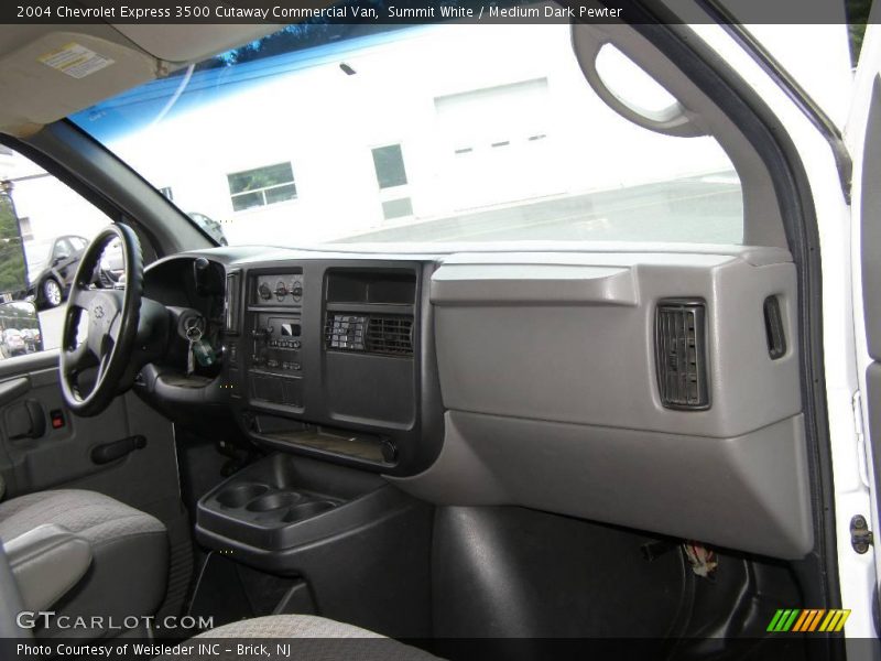 Summit White / Medium Dark Pewter 2004 Chevrolet Express 3500 Cutaway Commercial Van