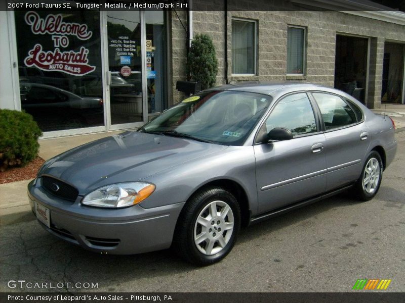 Tungsten Metallic / Medium/Dark Flint 2007 Ford Taurus SE