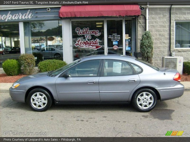 Tungsten Metallic / Medium/Dark Flint 2007 Ford Taurus SE