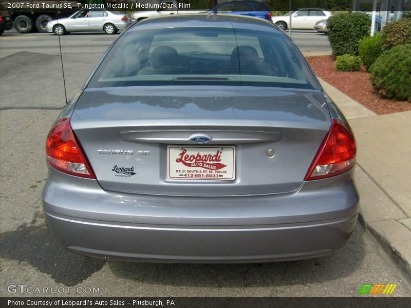 Tungsten Metallic / Medium/Dark Flint 2007 Ford Taurus SE