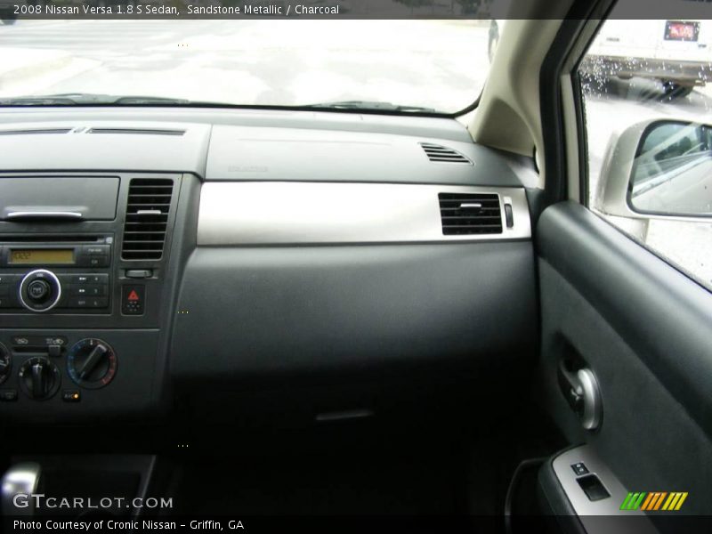 Sandstone Metallic / Charcoal 2008 Nissan Versa 1.8 S Sedan