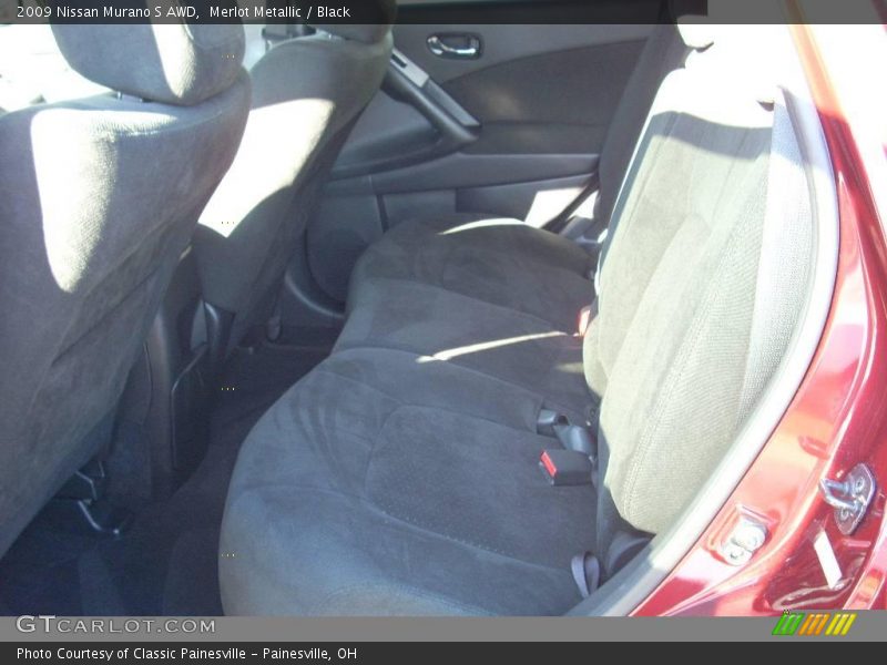 Merlot Metallic / Black 2009 Nissan Murano S AWD