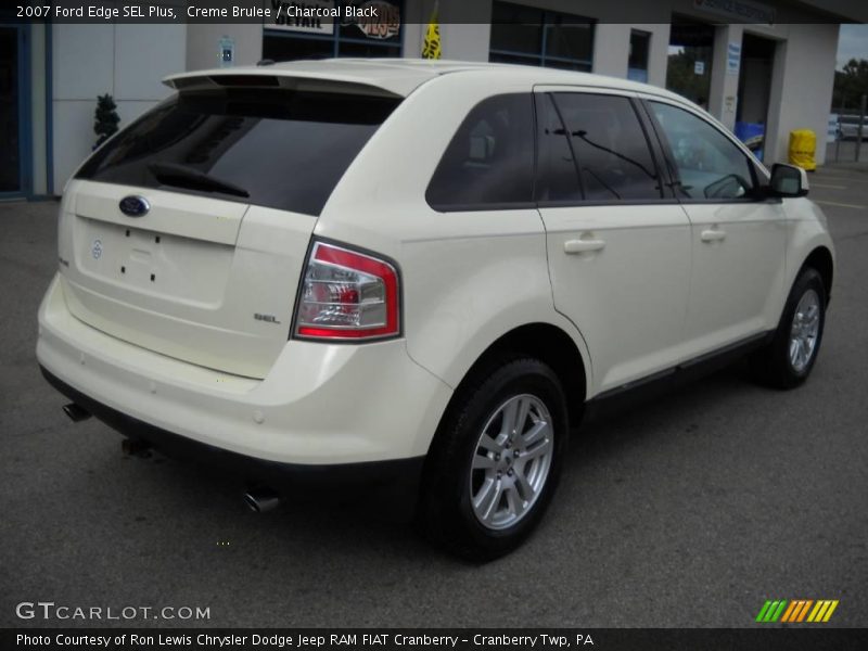 Creme Brulee / Charcoal Black 2007 Ford Edge SEL Plus