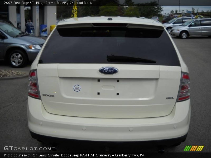 Creme Brulee / Charcoal Black 2007 Ford Edge SEL Plus