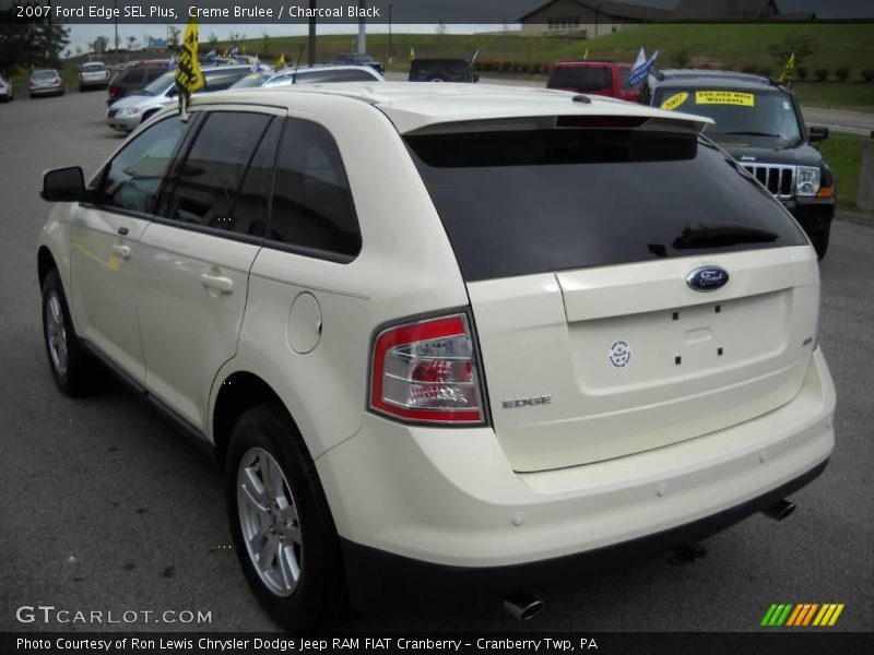 Creme Brulee / Charcoal Black 2007 Ford Edge SEL Plus
