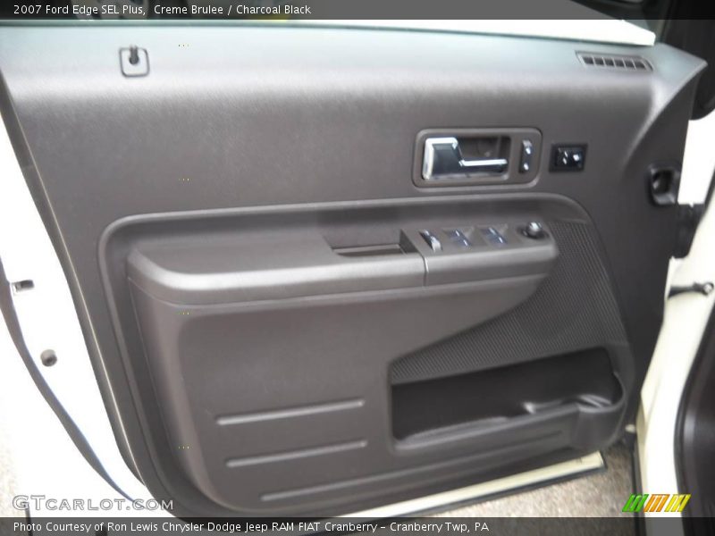 Creme Brulee / Charcoal Black 2007 Ford Edge SEL Plus