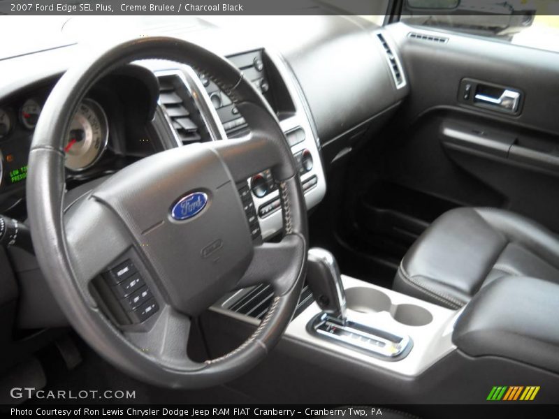 Creme Brulee / Charcoal Black 2007 Ford Edge SEL Plus
