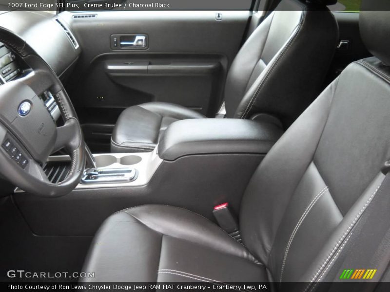 Creme Brulee / Charcoal Black 2007 Ford Edge SEL Plus