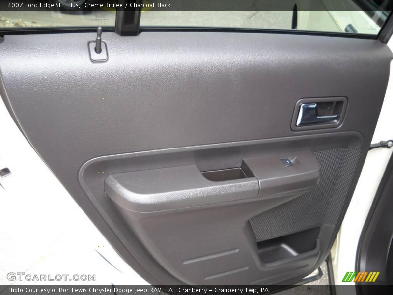 Creme Brulee / Charcoal Black 2007 Ford Edge SEL Plus