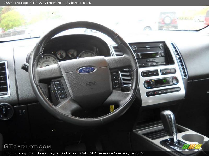 Creme Brulee / Charcoal Black 2007 Ford Edge SEL Plus