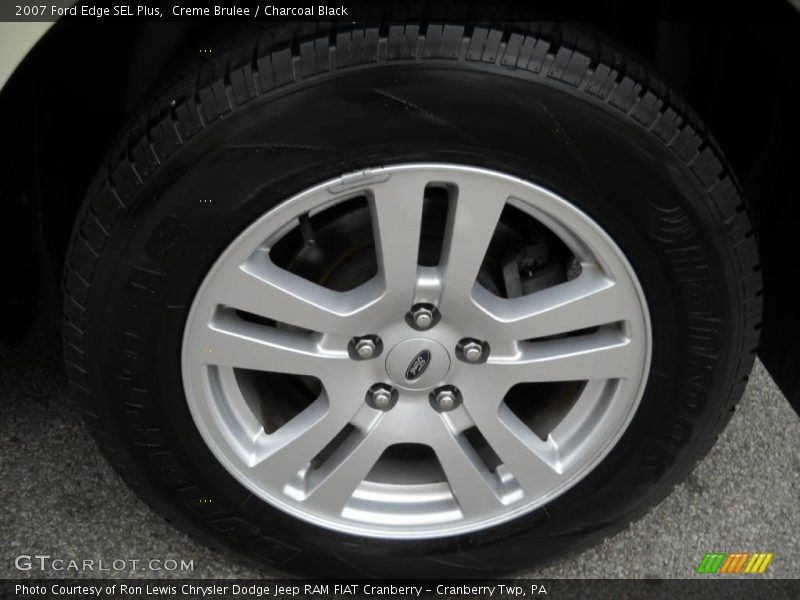 Creme Brulee / Charcoal Black 2007 Ford Edge SEL Plus