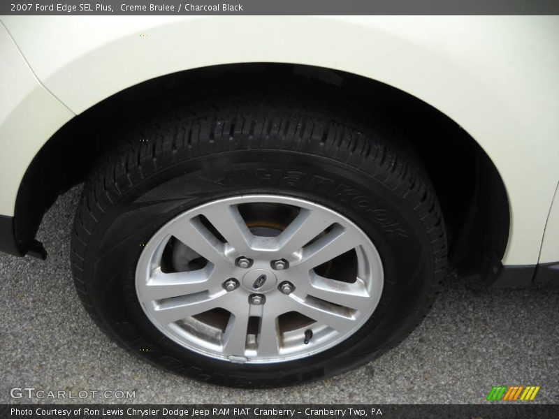 Creme Brulee / Charcoal Black 2007 Ford Edge SEL Plus