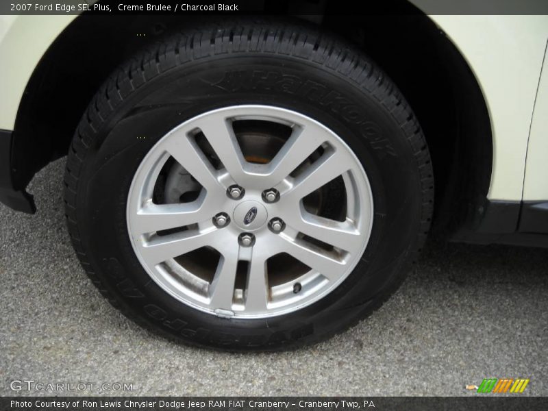 Creme Brulee / Charcoal Black 2007 Ford Edge SEL Plus