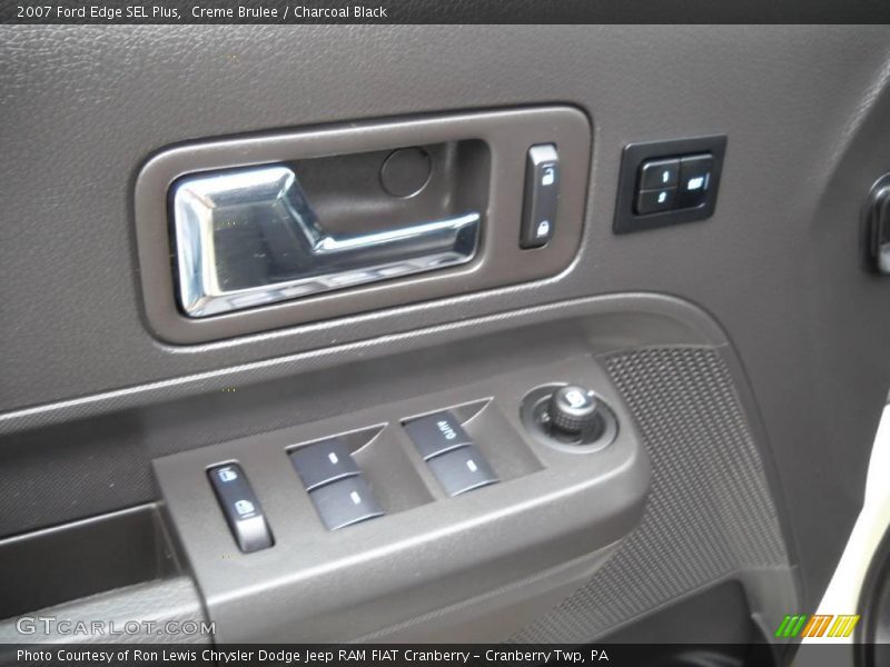 Creme Brulee / Charcoal Black 2007 Ford Edge SEL Plus