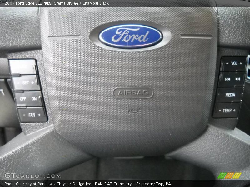 Creme Brulee / Charcoal Black 2007 Ford Edge SEL Plus